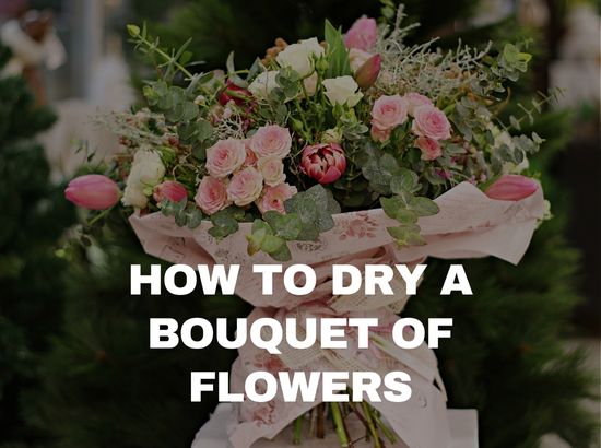 how to dry wedding bouquet